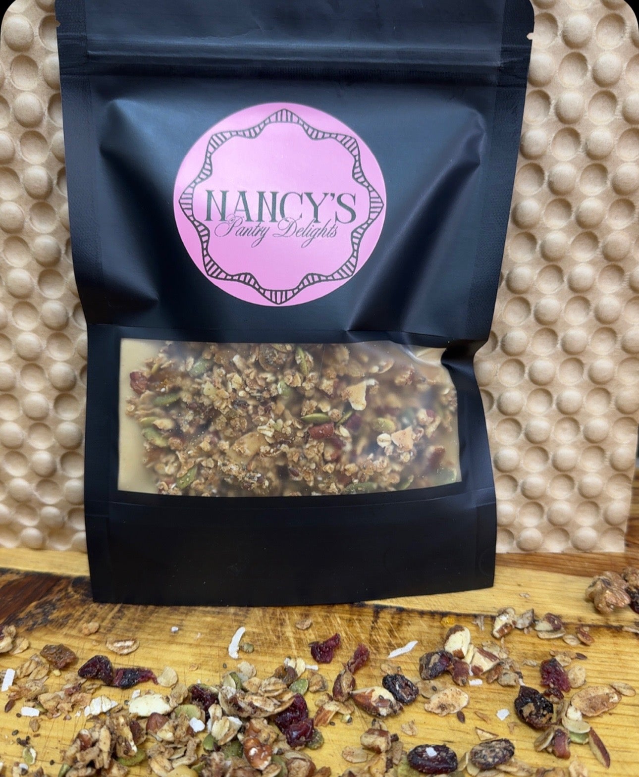 Nancy’s pumpkin spice apricot crunchy granola