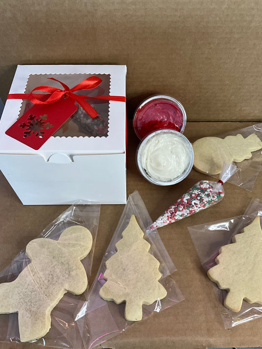 4 sugar cookie DIY KIT